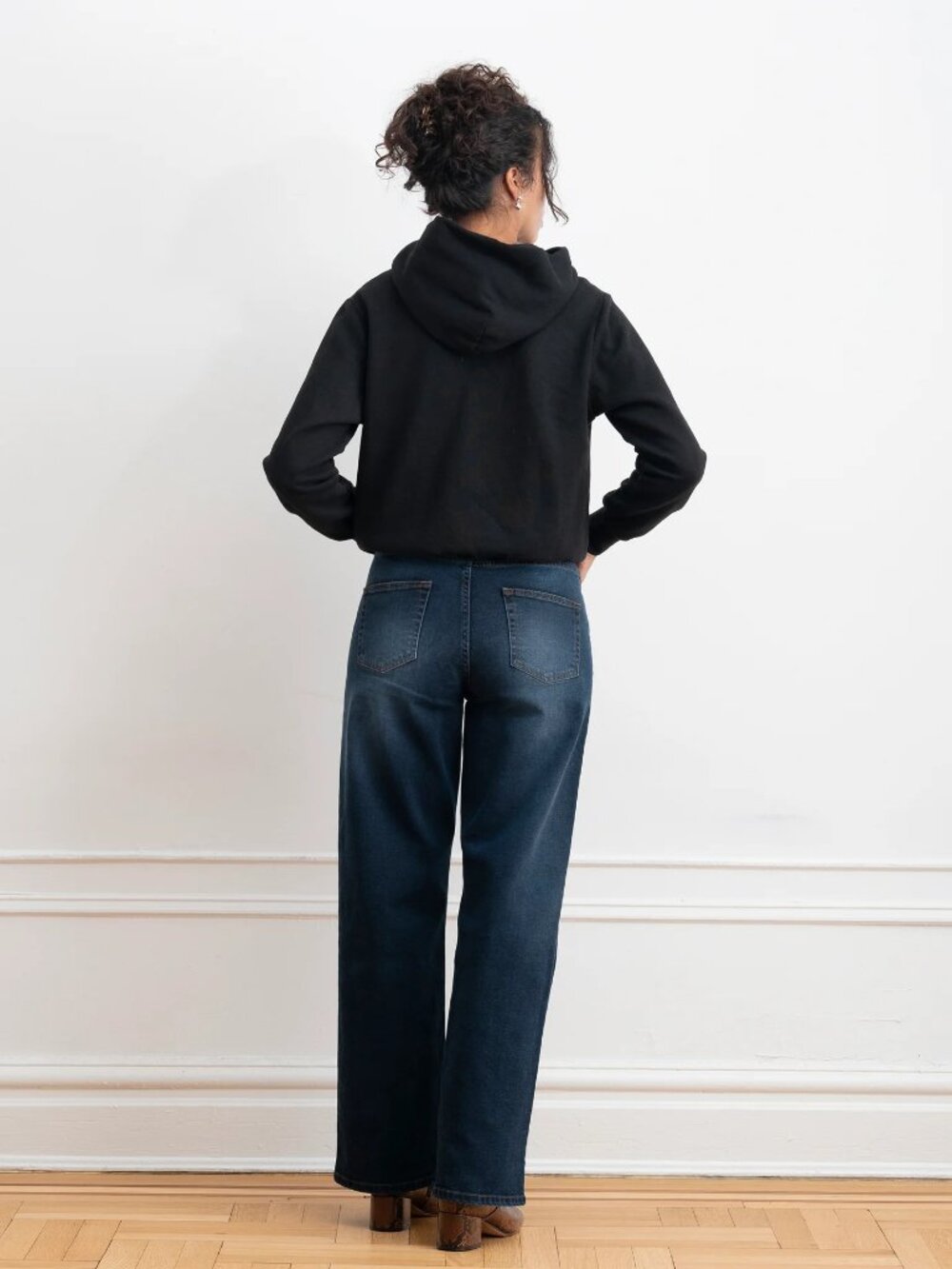 Francois High Rise Wide Leg Jeans - Picture 3 of 6